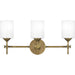 Quoizel - Three Light Bath - Aria - Weathered Brass- Union Lighting Luminaires Decor