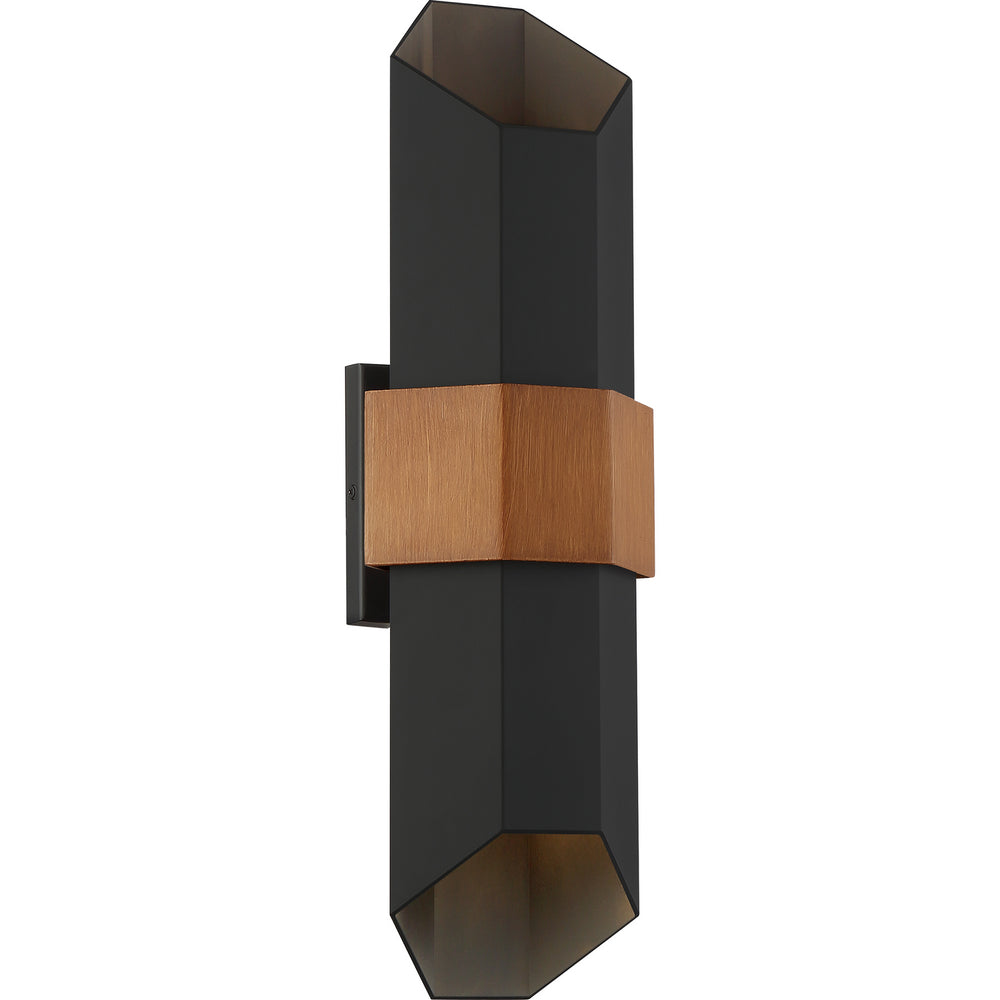 Quoizel - LED Outdoor Lantern - Chasm - Matte Black- Union Lighting Luminaires Decor