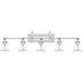 Quoizel - Five Light Bath Fixture - Nicholas - Polished Chrome- Union Lighting Luminaires Decor