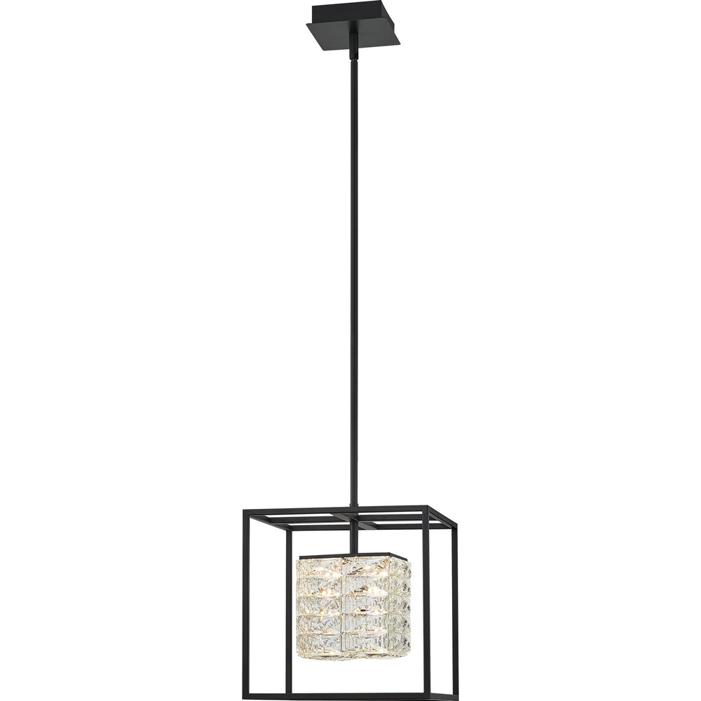 Quoizel - LED Pendant - Dazzle - Matte Black- Union Lighting Luminaires Decor