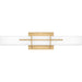Quoizel - LED Bath Fixture - Gemini - Aged Brass- Union Lighting Luminaires Decor