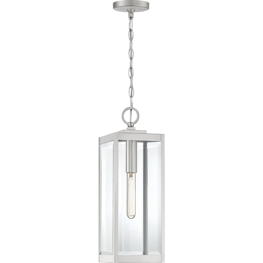 Quoizel - One Light Outdoor Lantern - Westover - Stainless Steel- Union Lighting Luminaires Decor