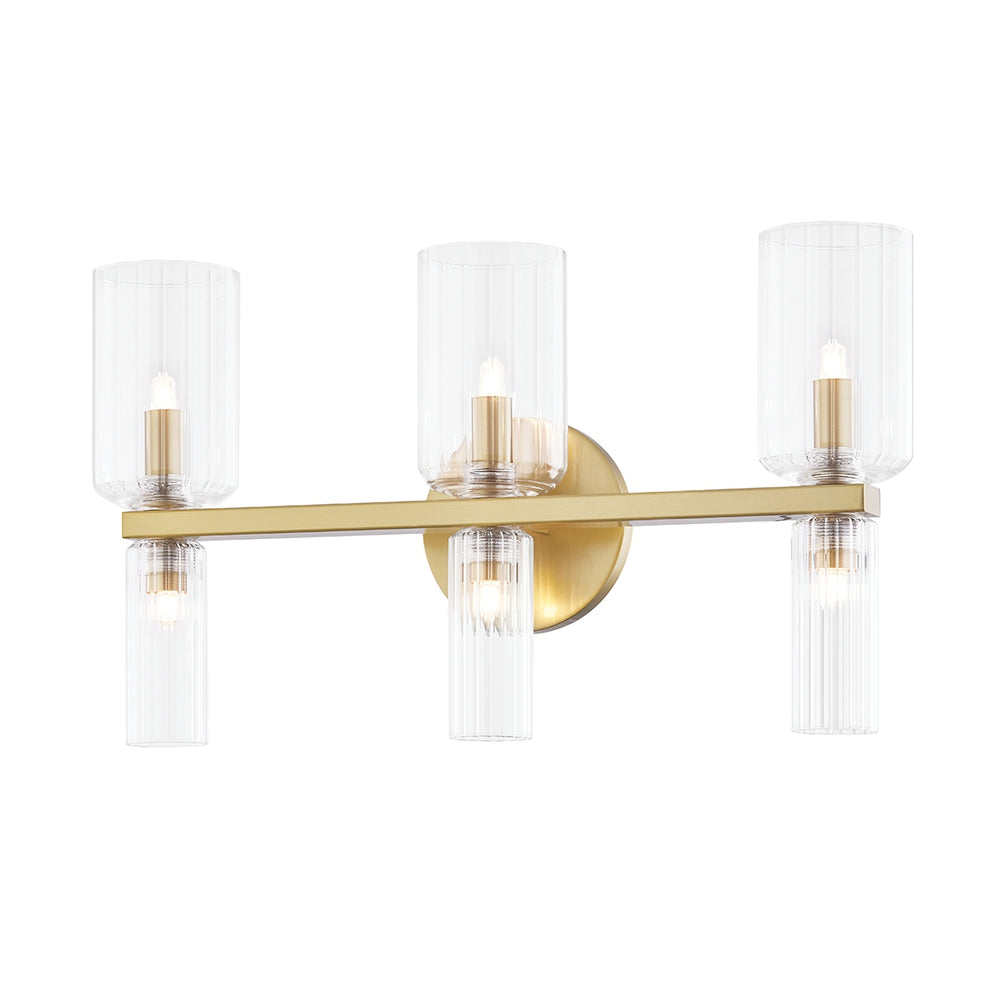 Mitzi Canada - LED Bath and Vanity - Tabitha - Aged Brass- Union Lighting Luminaires Decor