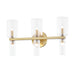 Mitzi Canada - LED Bath and Vanity - Tabitha - Aged Brass- Union Lighting Luminaires Decor