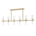 Mitzi Canada - 12 Light Linear - Tabitha - Aged Brass- Union Lighting Luminaires Decor