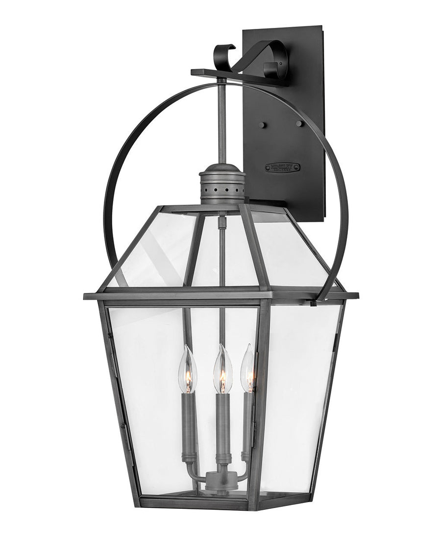 Hinkley Canada - LED Wall Mount - Nouvelle - Blackened Brass- Union Lighting Luminaires Decor