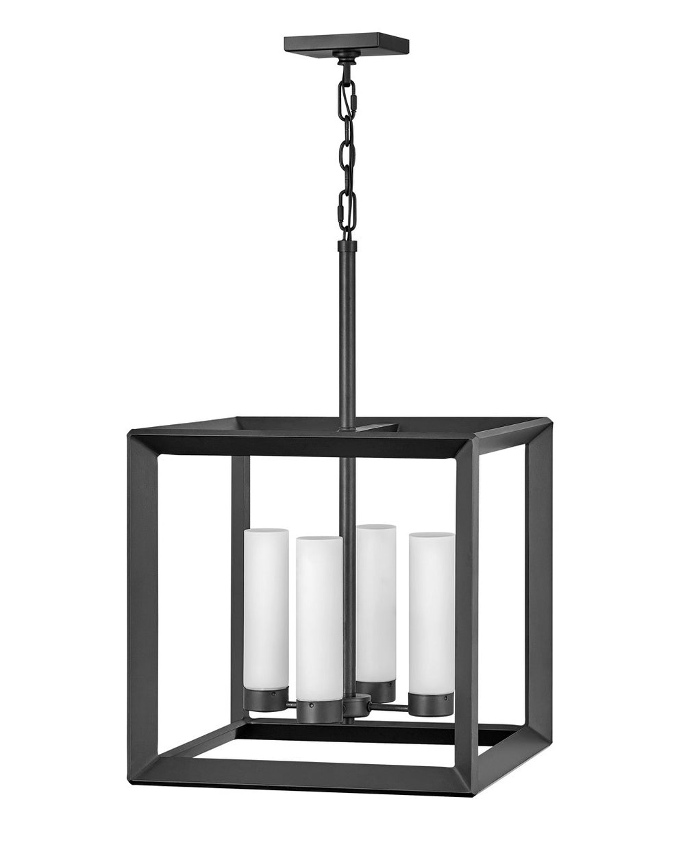 Hinkley Canada - LED Outdoor Lantern - Rhodes - Brushed Graphite- Union Lighting Luminaires Decor