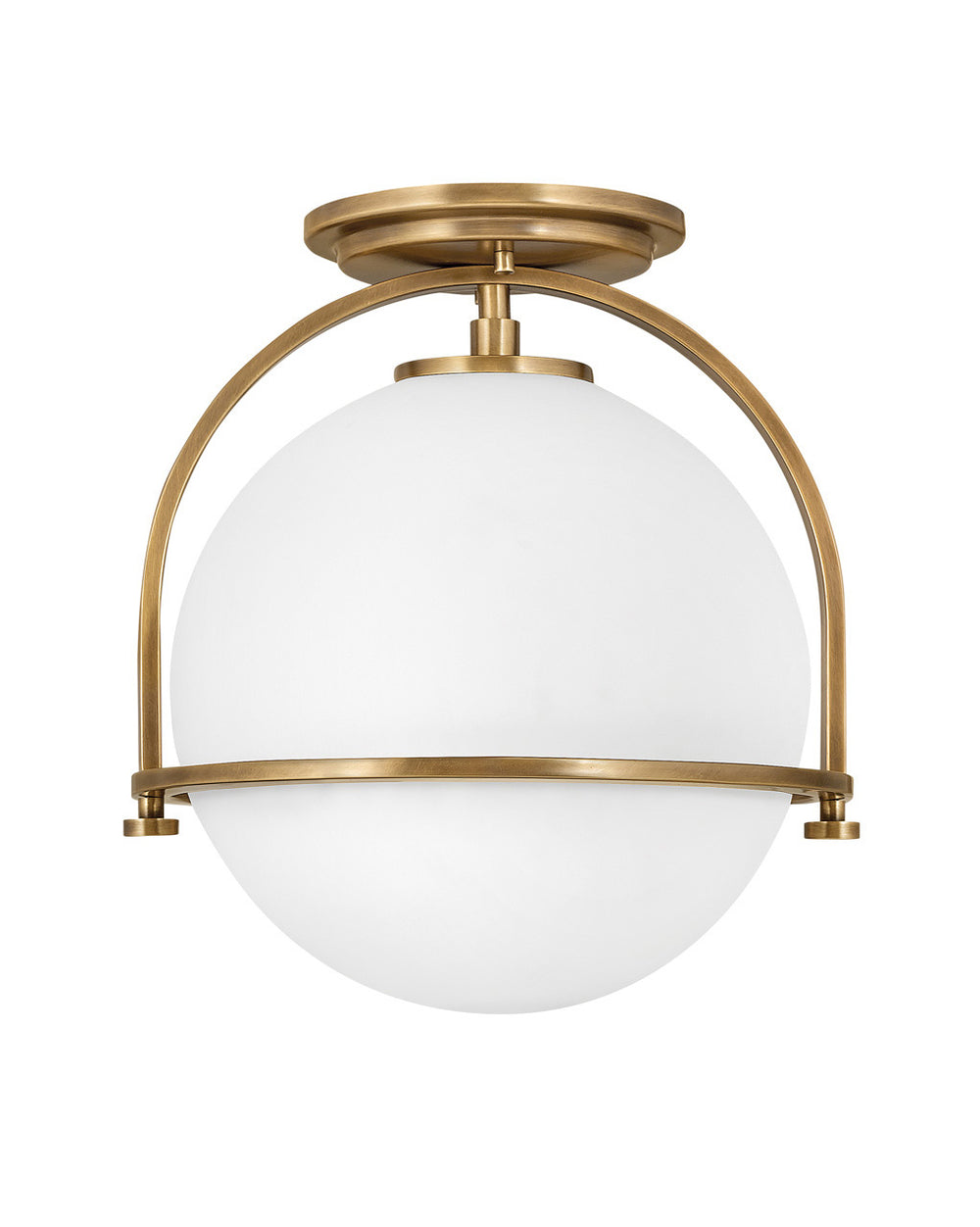 Hinkley Canada - LED Foyer Pendant - Somerset - Heritage Brass- Union Lighting Luminaires Decor