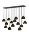 Hinkley Canada - LED Pendant - Nula - Shell Black- Union Lighting Luminaires Decor