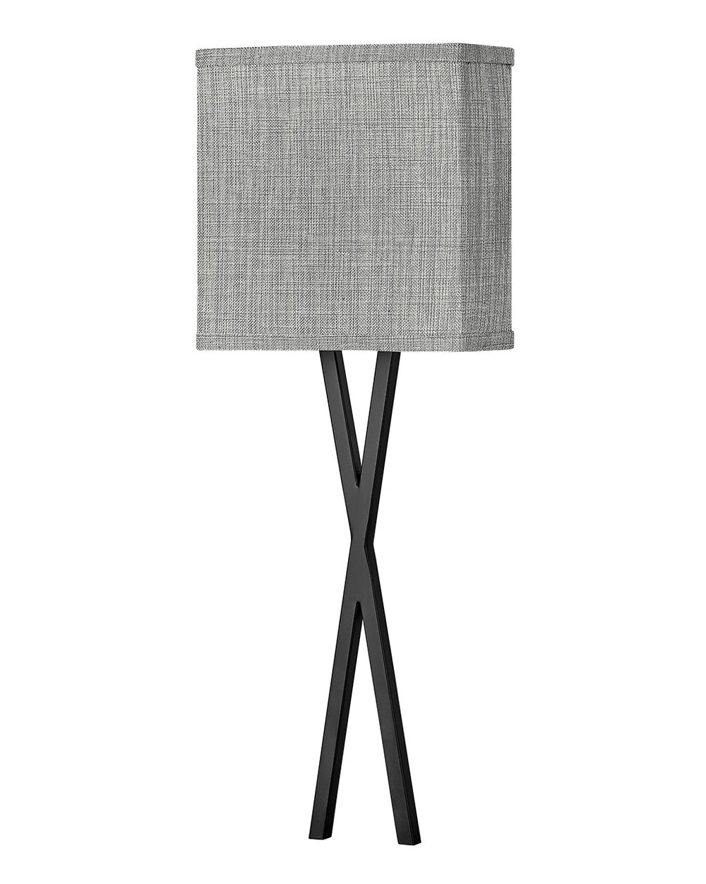 Hinkley Canada - LED Wall Sconce - Axis Heathered Gray - Black- Union Lighting Luminaires Decor
