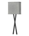 Hinkley Canada - LED Wall Sconce - Axis Heathered Gray - Black- Union Lighting Luminaires Decor