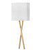 Hinkley Canada - LED Wall Sconce - Axis Off White - Heritage Brass- Union Lighting Luminaires Decor