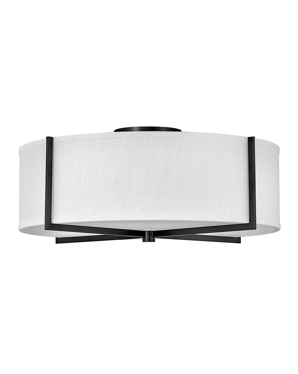 Hinkley Canada - LED Foyer Pendant - Axis Off White - Black- Union Lighting Luminaires Decor