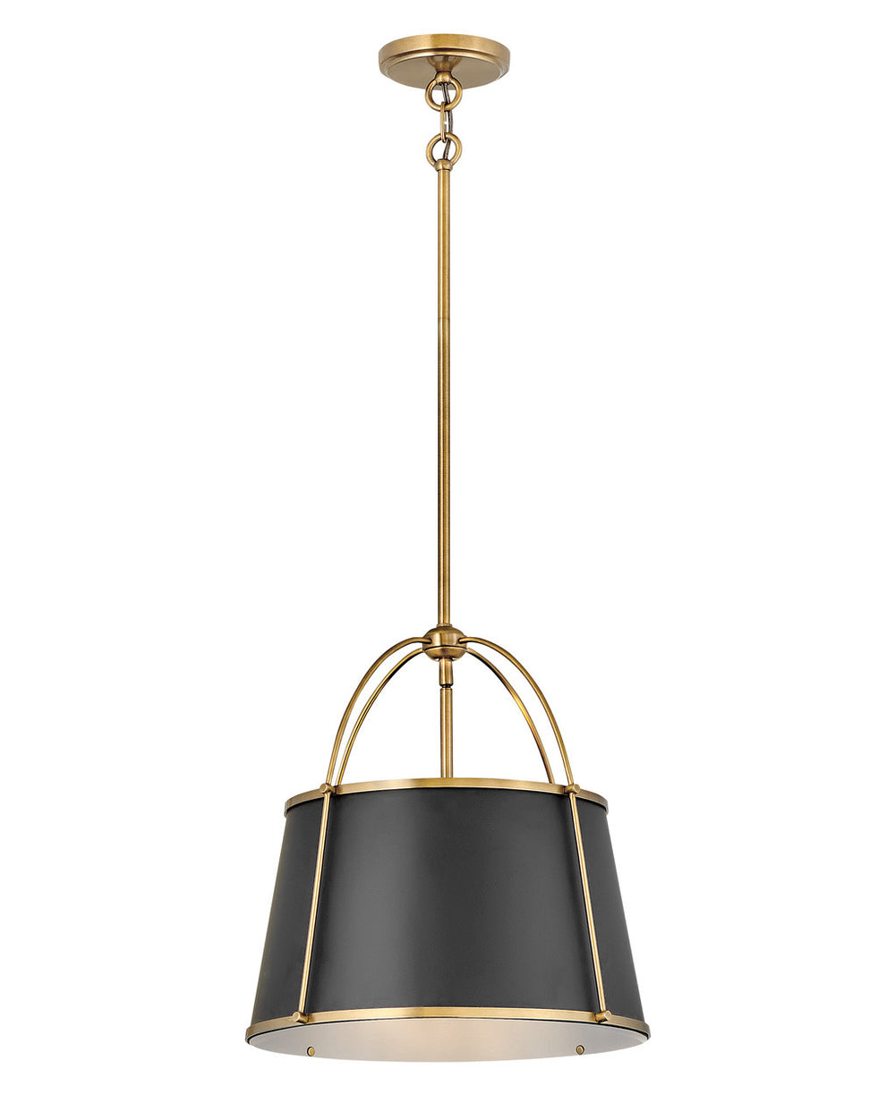 Hinkley Canada - LED Pendant - Clarke - Warm Brass- Union Lighting Luminaires Decor