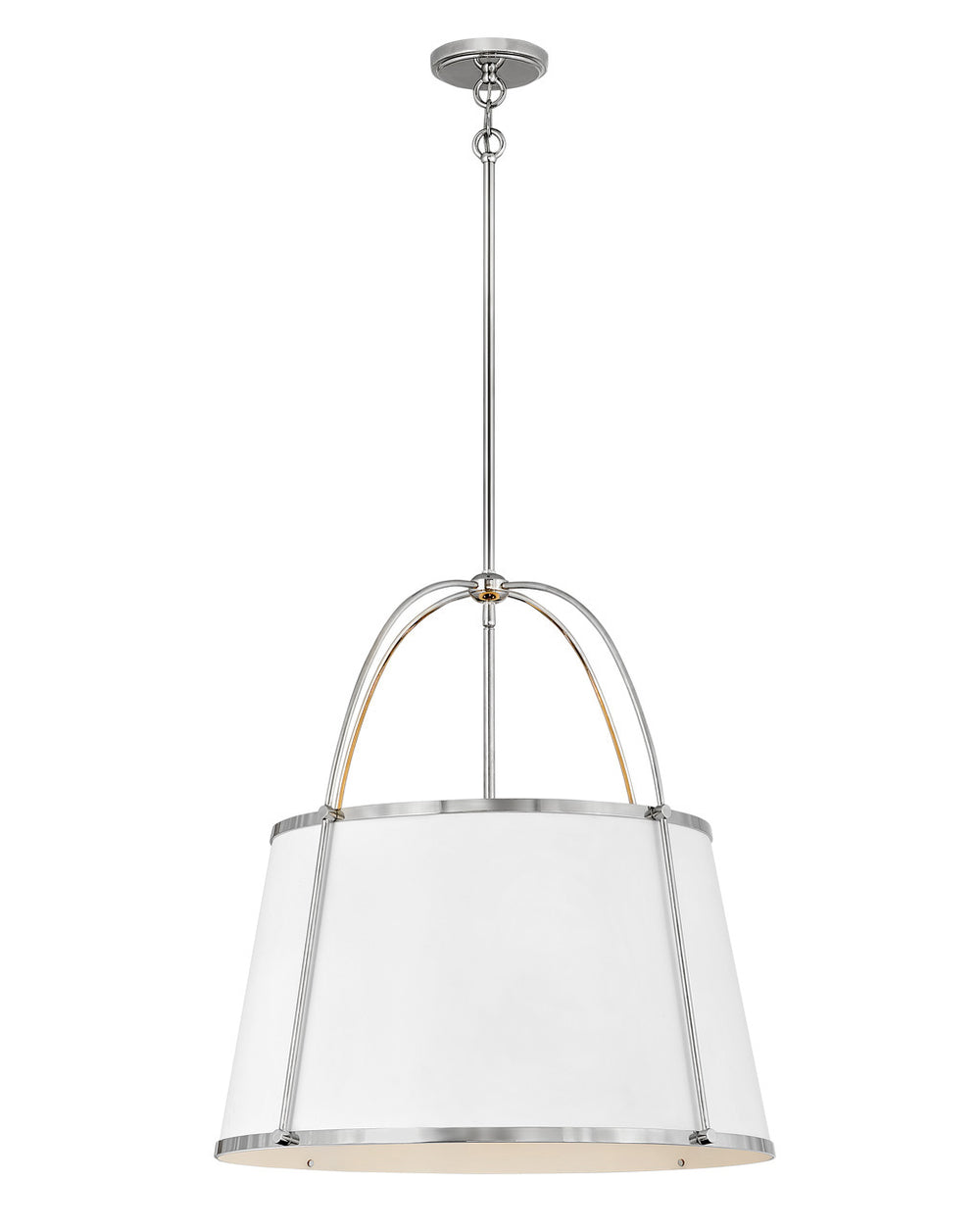 Hinkley Canada - LED Chandelier - Clarke - Polished Nickel- Union Lighting Luminaires Decor