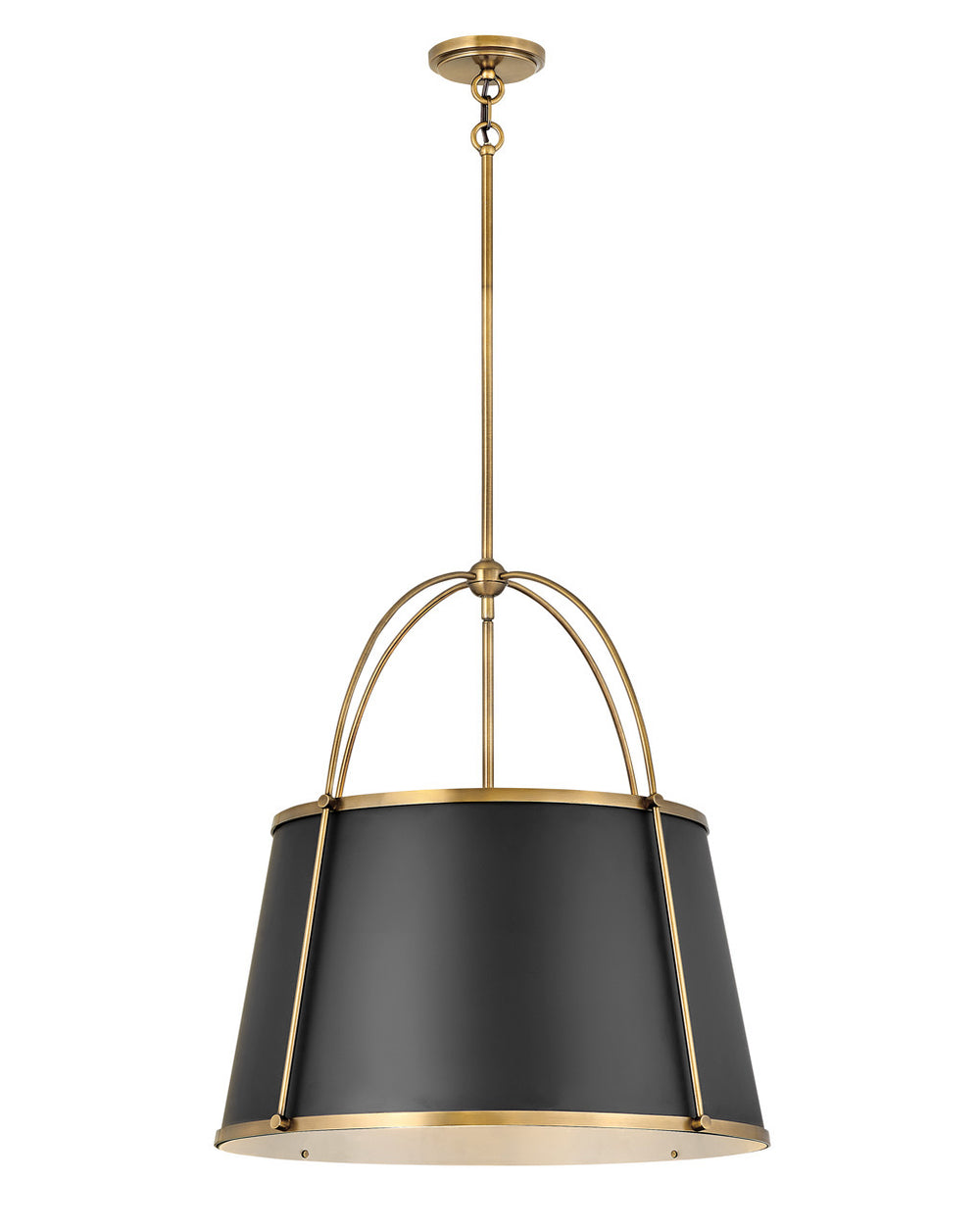 Hinkley Canada - LED Chandelier - Clarke - Warm Brass- Union Lighting Luminaires Decor