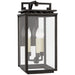 Visual Comfort Signature Canada - Three Light Wall Lantern - Cheshire - Aged Iron- Union Lighting Luminaires Decor