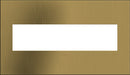 Legrand Canada - Four-Gang Screwless Wall Plate - Adorne - Brushed Satin Brass- Union Lighting Luminaires Decor