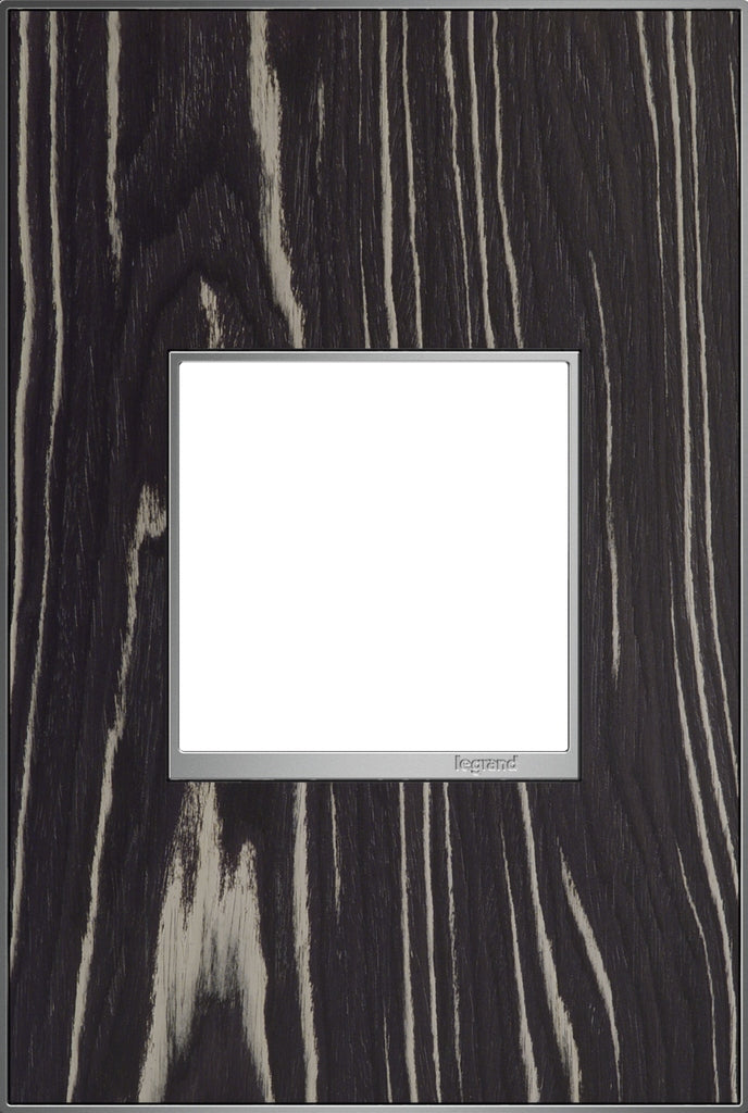 Legrand Canada - One-Gang Screwless Wall Plate - Adorne - Macassar- Union Lighting Luminaires Decor
