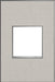 Legrand Canada - One-Gang Screwless Wall Plate - Adorne - True Linen- Union Lighting Luminaires Decor