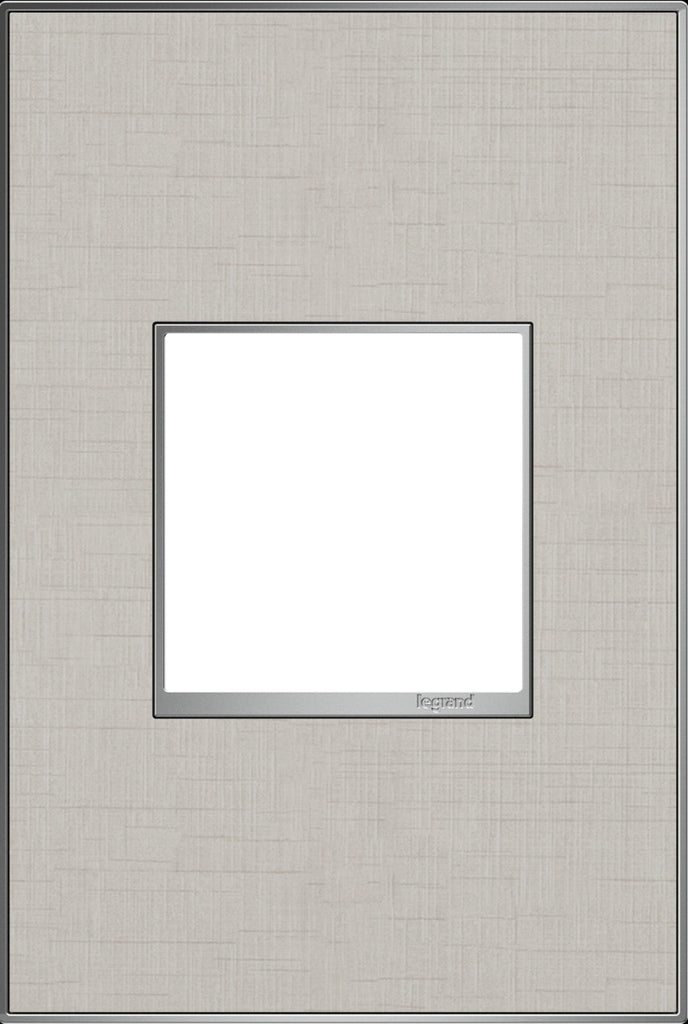 Legrand Canada - One-Gang Screwless Wall Plate - Adorne - True Linen- Union Lighting Luminaires Decor