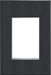 Legrand Canada - One-Gang-Plus Screwless Wall Plate - Adorne - Rustic Grey- Union Lighting Luminaires Decor