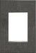 Legrand Canada - One-Gang-Plus Screwless Wall Plate - Adorne - Slate Linen- Union Lighting Luminaires Decor