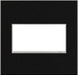 Legrand Canada - Two-Gang Screwless Wall Plate - Adorne - Black Stainless- Union Lighting Luminaires Decor