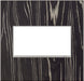 Legrand Canada - Two-Gang Screwless Wall Plate - Adorne - Macassar- Union Lighting Luminaires Decor