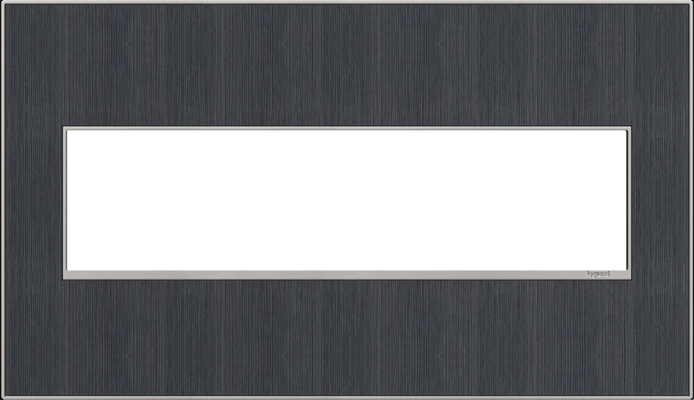 Legrand Canada - Four-Gang Screwless Wall Plate - Adorne - Rustic Grey- Union Lighting Luminaires Decor