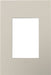 Legrand Canada - One-Gang-Plus Screwless Wall Plate - Adorne - Greige- Union Lighting Luminaires Decor