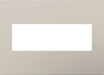 Legrand Canada - Three-Gang Screwless Wall Plate - Adorne - Greige- Union Lighting Luminaires Decor