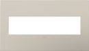 Legrand Canada - Four-Gang Screwless Wall Plate - Adorne - Greige- Union Lighting Luminaires Decor