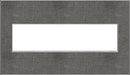 Legrand Canada - Four-Gang Screwless Wall Plate - Adorne - Slate Linen- Union Lighting Luminaires Decor