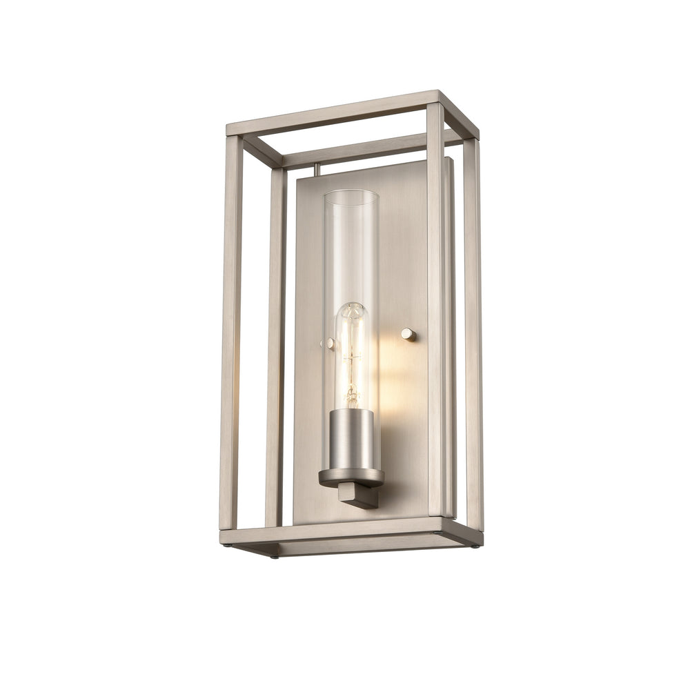 DVI Canada - One Light Wall Sconce - Sambre - Multiple Finishes And Buffed Nickel w/Clear Glass- Union Lighting Luminaires Decor