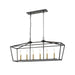 DVI Canada - Six Light Linear Pendant - Lundy'S Lane - Multiple Finishes And Graphite- Union Lighting Luminaires Decor