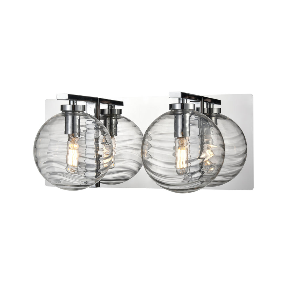 DVI Canada - Two Light Vanity - Tropea - Chrome- Union Lighting Luminaires Decor