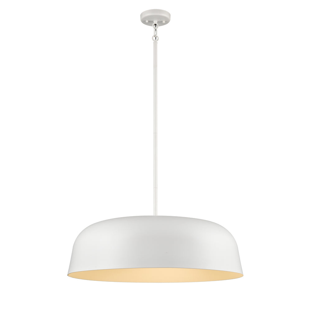 DVI Canada - LED Pendant - Tuque - Matte White- Union Lighting Luminaires Decor