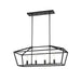 DVI Canada - Four Light Linear Pendant - Cabot Trail - Graphite- Union Lighting Luminaires Decor