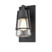 DVI Canada - One Light Wall Sconce - Lake Of The Woods Outdoor - Black w/Clear Glass- Union Lighting Luminaires Decor