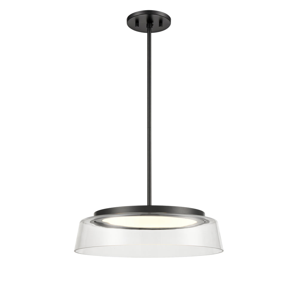 DVI Canada - LED Dual Mount - Triptych - Graphite w/Clear Glass- Union Lighting Luminaires Decor