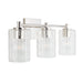 Capital Lighting - Three Light Vanity - Emerson - Polished Nickel- Union Lighting Luminaires Decor