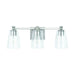 Capital Lighting - Three Light Vanity - Myles - Brushed Nickel- Union Lighting Luminaires Decor