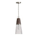 Capital Lighting - One Light Pendant - Connor - Barnhouse and Matte Nickel- Union Lighting Luminaires Decor