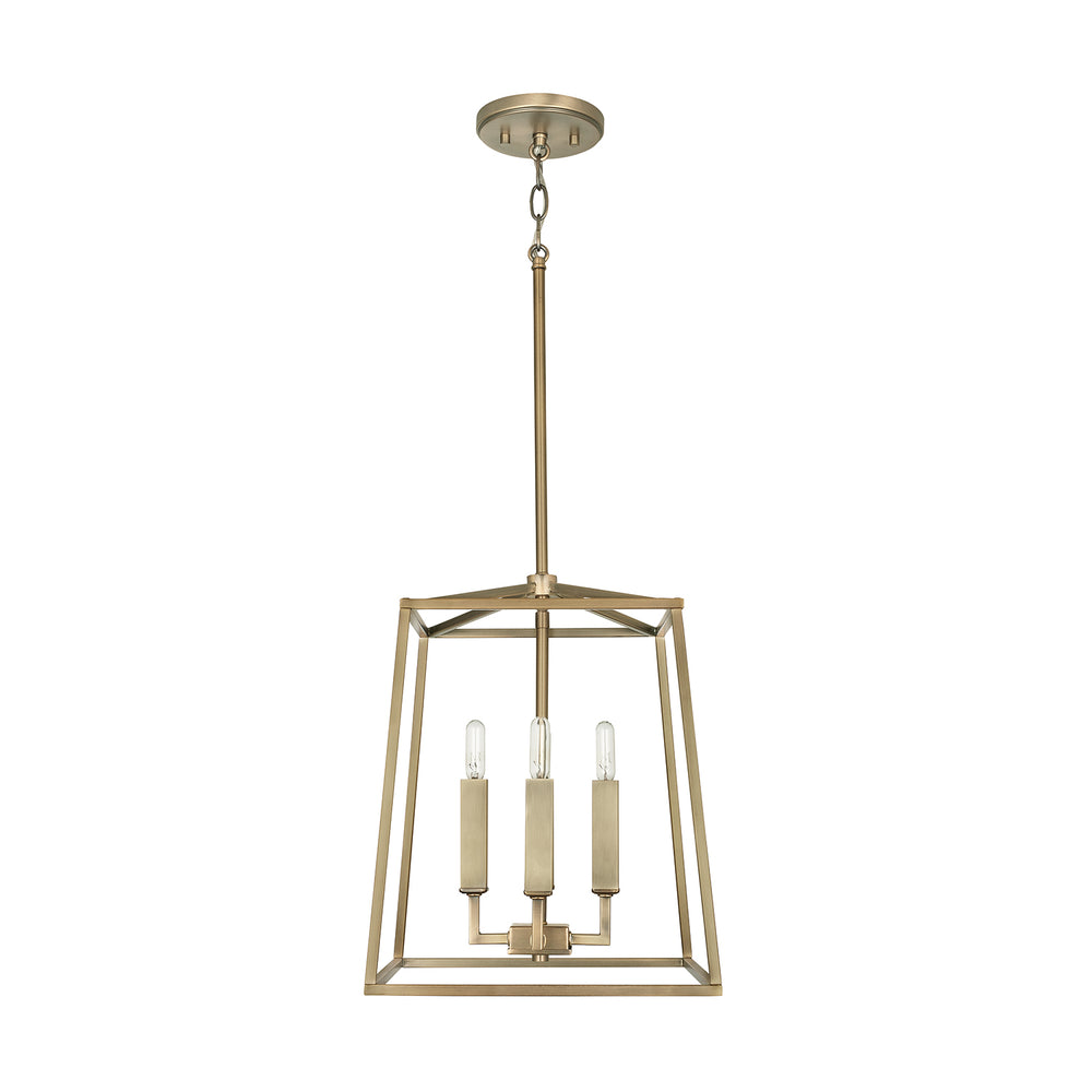 Capital Lighting - Four Light Foyer - Thea - Aged Brass- Union Lighting Luminaires Decor