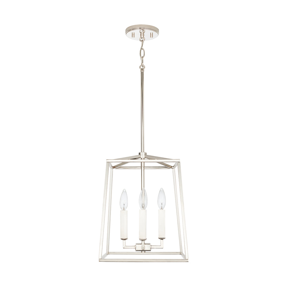 Capital Lighting - Four Light Foyer - Thea - Polished Nickel- Union Lighting Luminaires Decor