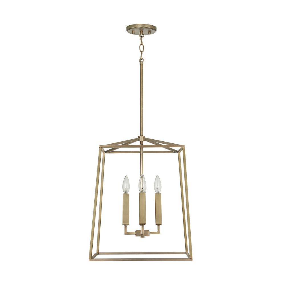 Capital Lighting - Four Light Foyer - Thea - Aged Brass- Union Lighting Luminaires Decor