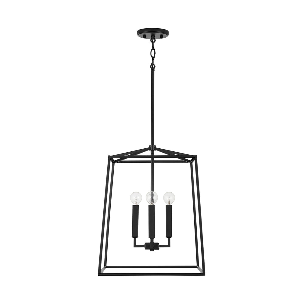 Capital Lighting - Four Light Foyer - Thea - Matte Black- Union Lighting Luminaires Decor