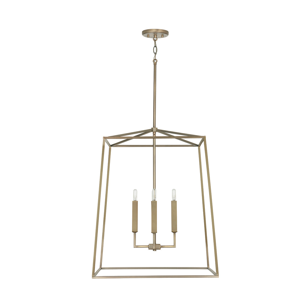 Capital Lighting - Four Light Foyer - Thea - Aged Brass- Union Lighting Luminaires Decor