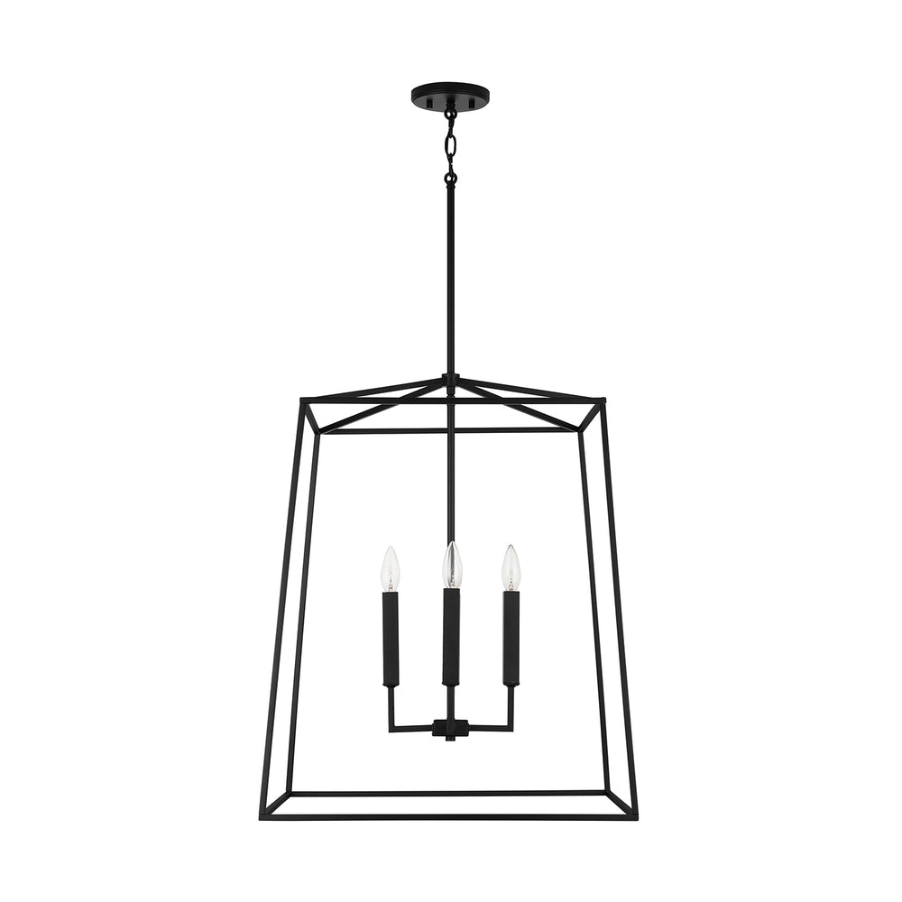 Capital Lighting - Four Light Foyer - Thea - Matte Black- Union Lighting Luminaires Decor